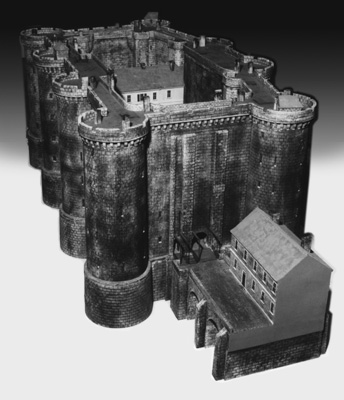 Rekonstruktionsmodell "Die Bastille"